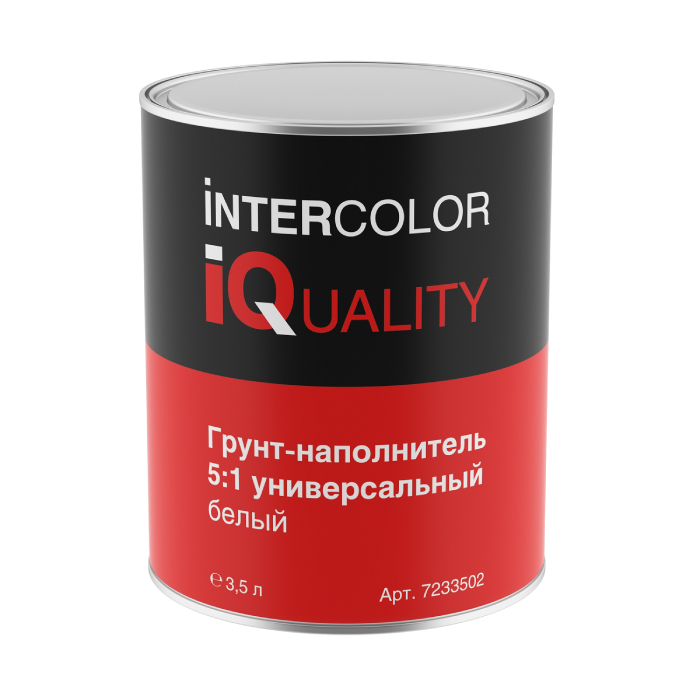 IQ Грунт-наполнитель 5:1 универсальный белый объем 3.5л.