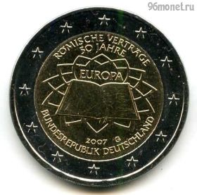 Германия 2 евро 2007 G