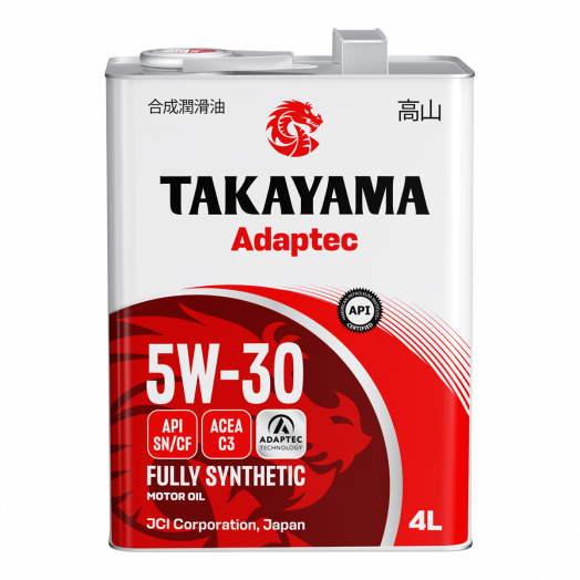 Takayama Adaptec 5W-30 API SN/СF С3, 4л