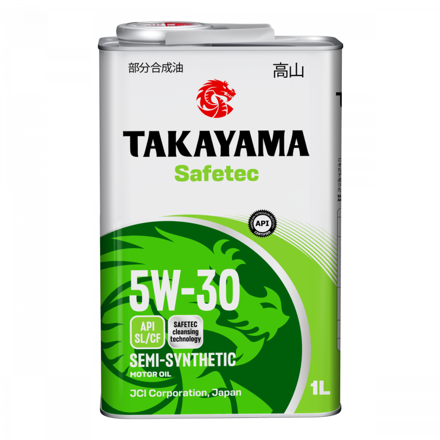Takayama Safetec 5W-30 API SL/CF, 1л