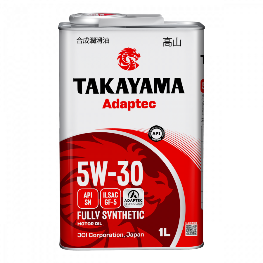 Takayama Adaptec 5W-30 GF-5 SN, 1л