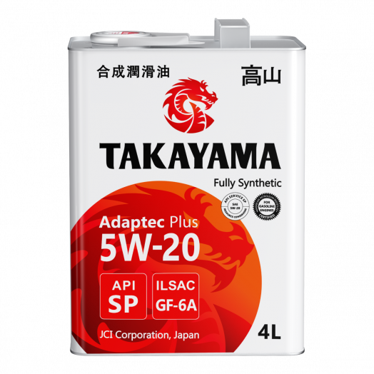 Takayama Adaptec 5W-20 ILSAC GF-6А, 4л