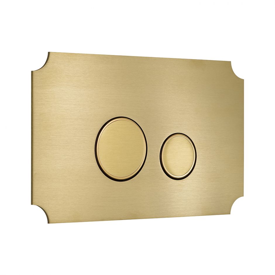 Изображение Кнопка для инсталляции унитаза KKPOL Aquafiori Vintage 350/AFV/073-00-00 золото