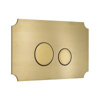 Кнопка для инсталляции унитаза KKPOL Aquafiori Vintage 350/AFV/073-00-00 золото схема 1