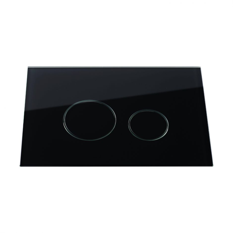 Смывная клавиша KKPOL Vitrum Grande Omnes Orbis 350/PPC/112-00-00 цвет черный ФОТО