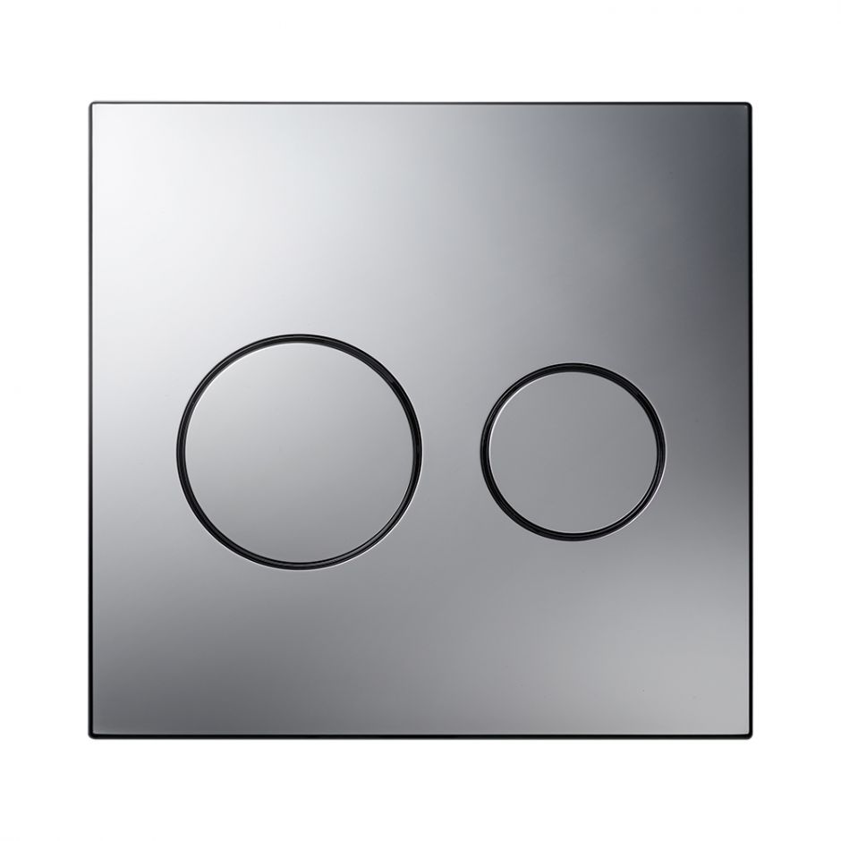 Клавиша смыва KKPOL Uni 350/PPG/009-00-00 хромированная ФОТО