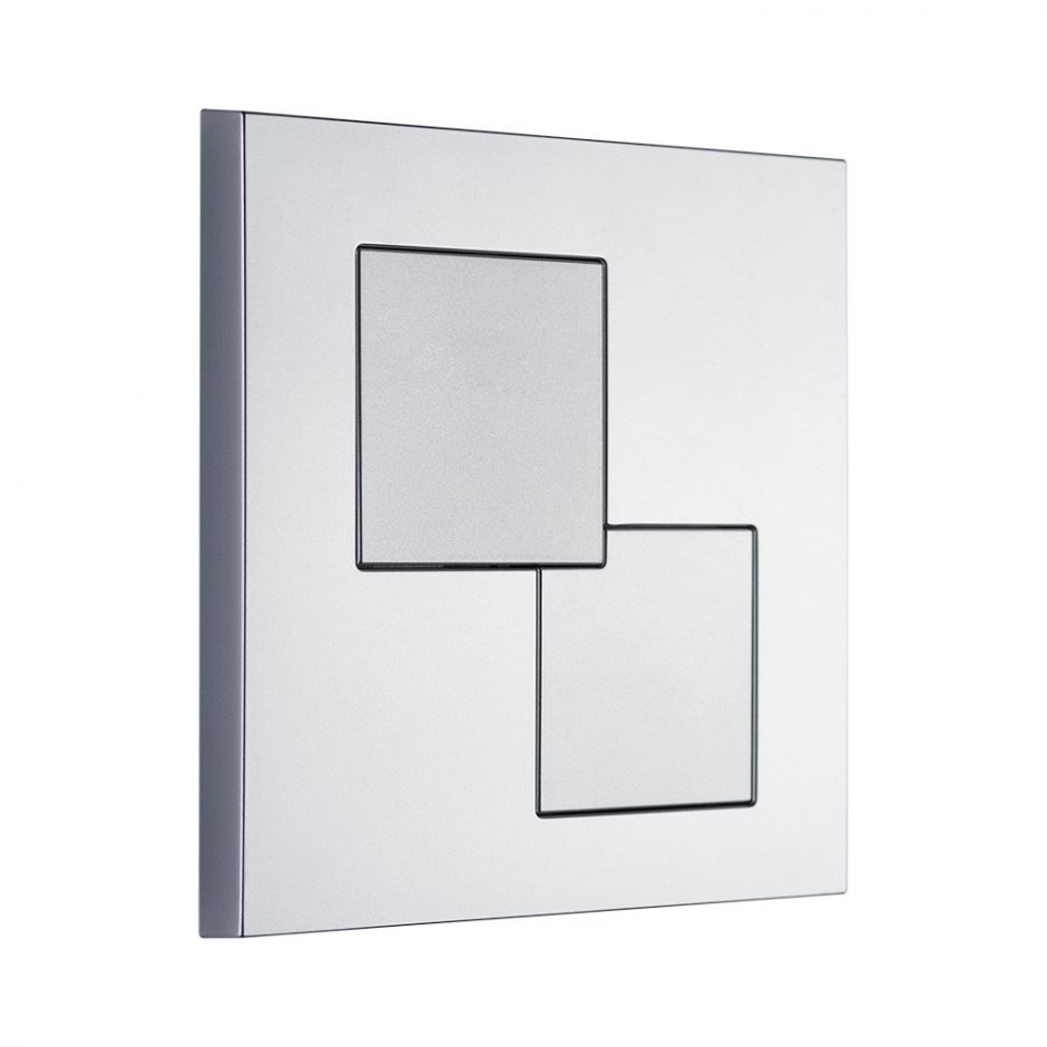 Клавиша смыва KKPOL Uni P02 350/PPS/005-00-00 цвет сатин