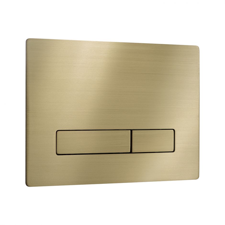 Кнопка для смыва KKPOL Metal Slim 350/PSM/008-00-00 champagne