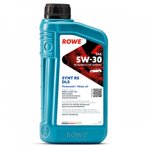 Rowe Hightec Synt RS DLS SAE 5W-30, 1л