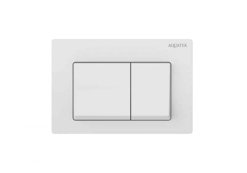 TDI-0000004 (010A) Панель смыва Aquatek Small Белая для INS-0000018