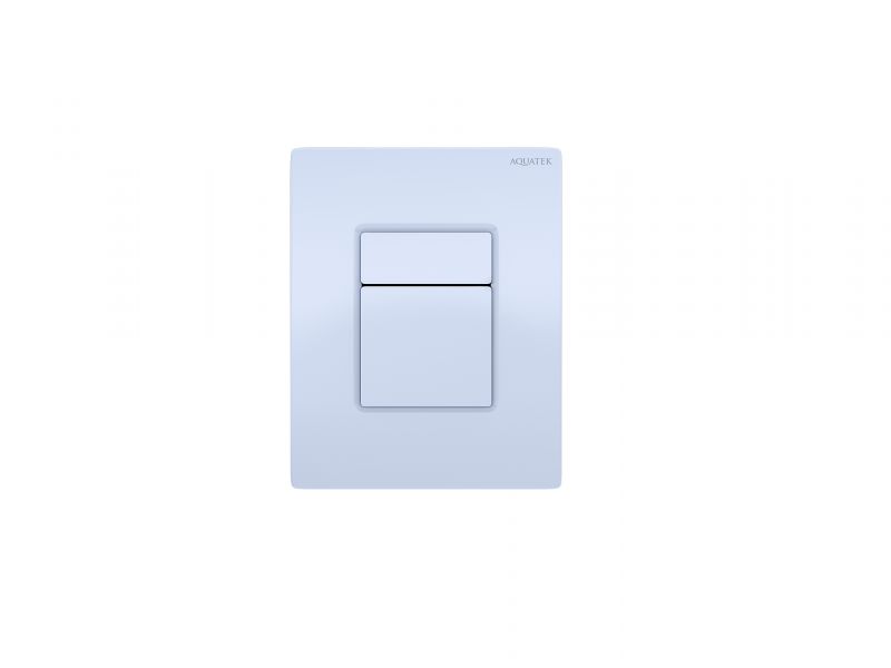 PNN-0000001 (025AQ) Панель смыва Aquatek Белая для INSP-0000002 Pneumo N