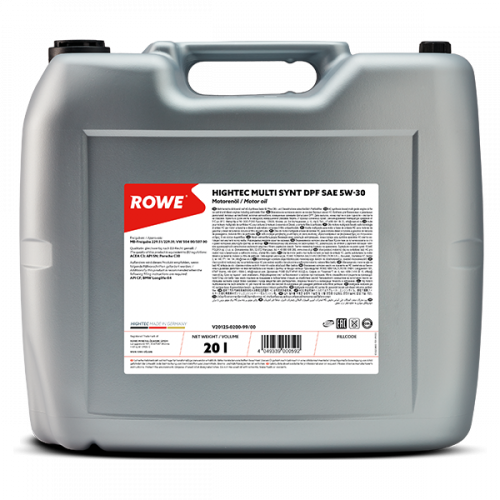 Rowe Hightec  Multi Synt DPF SAE 5W-30, 20л