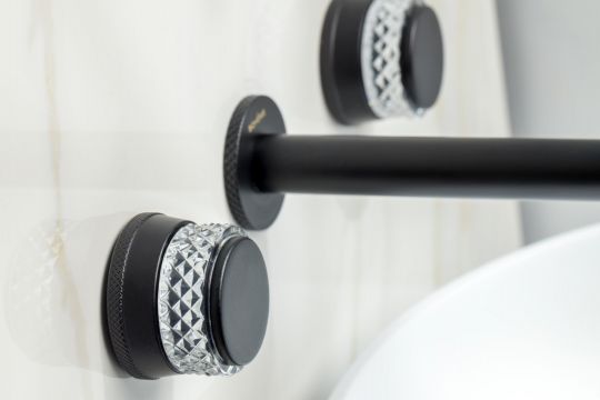 Вентильный встраиваемый смеситель для раковины Boheme Aura 152 схема 2