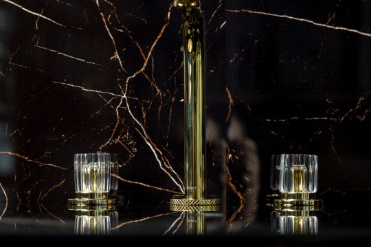 Вентильный смеситель для раковины Boheme Elegante 152 на горизонтальную поверхность схема 18