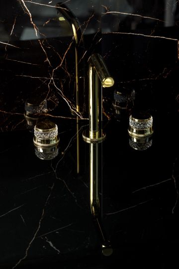 Cмеситель на горизонтальную поверхность Boheme Aura 152 схема 9