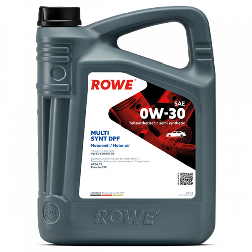 Rowe Hightec Multi Synt DPF SAE 0W-30, 5л