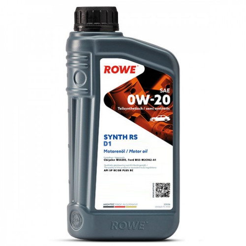 Rowe Hightec Synt RS D1 SAE 0W-20, 1л