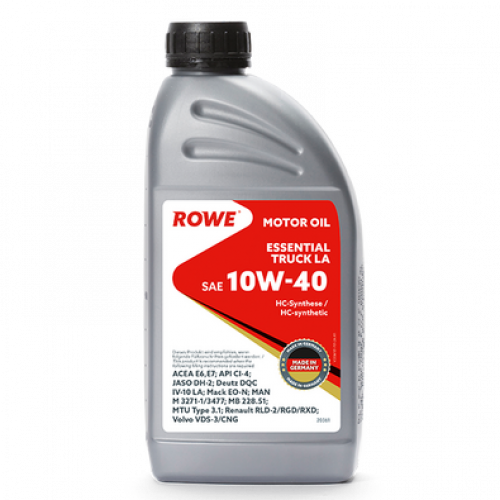 Rowe Essential Truck SAE 10W-40 LA, 1л