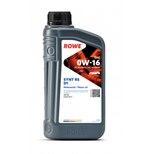 Rowe Hightec Synt RS D1 SAE 0W-16, 1л