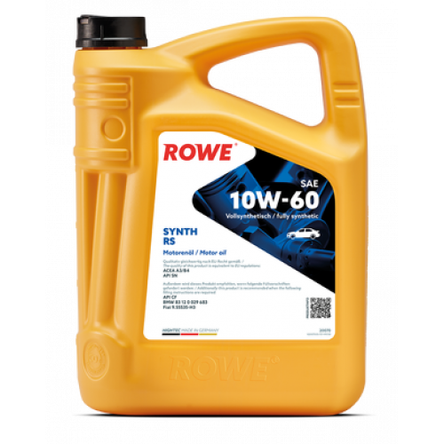 Rowe Hightec Synt RS 10W-60, 5л