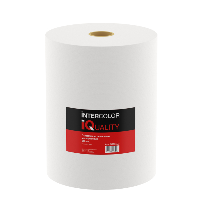IQ Салфетка из целлюлозы многоразовая 36х32см. упаковка 500шт.