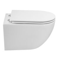подвесной унитаз без ободка Cezares Relax CZR-38088-49-TH-TOR/SC