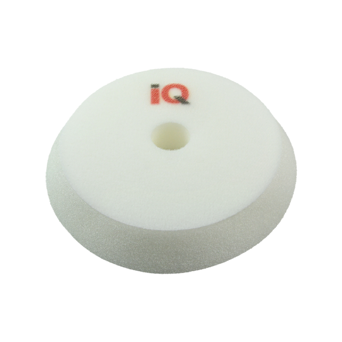 IQ Поролоновый полировальный круг жёсткий белый D125/150мм. 1 шт.