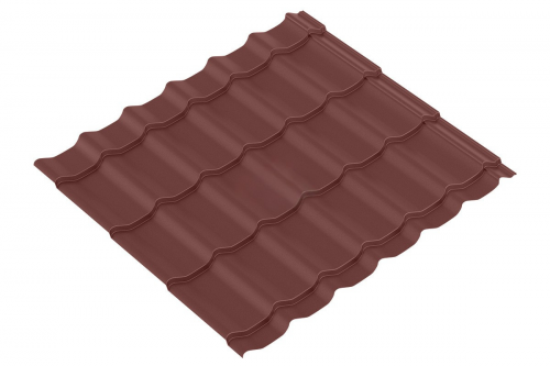 Металлочерепица BARSA 0.5 MAT RAL 8017