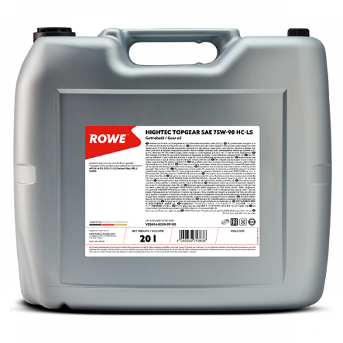 Rowe Hightec Topgear 75W-90 HC-LS, 20л
