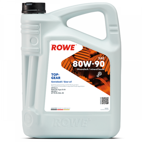 Rowe Hightec Topgear 80W-90, 5л