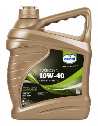 EUROL Turbosyn 10W-40, 4л