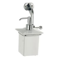 Дозатор для жидкого мыла Kerasan Retro 741290 с креплением на стену схема 1