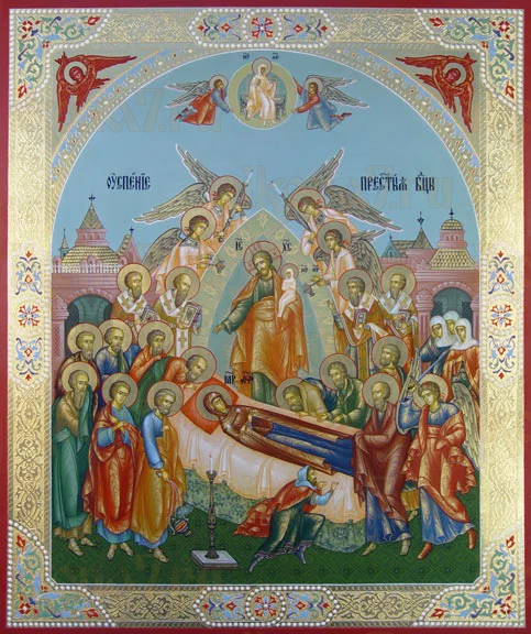 Успение Пресвятой Богородицы (рукописная вариант 7)