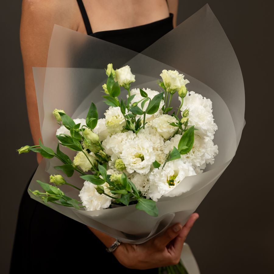 9 белых эустом