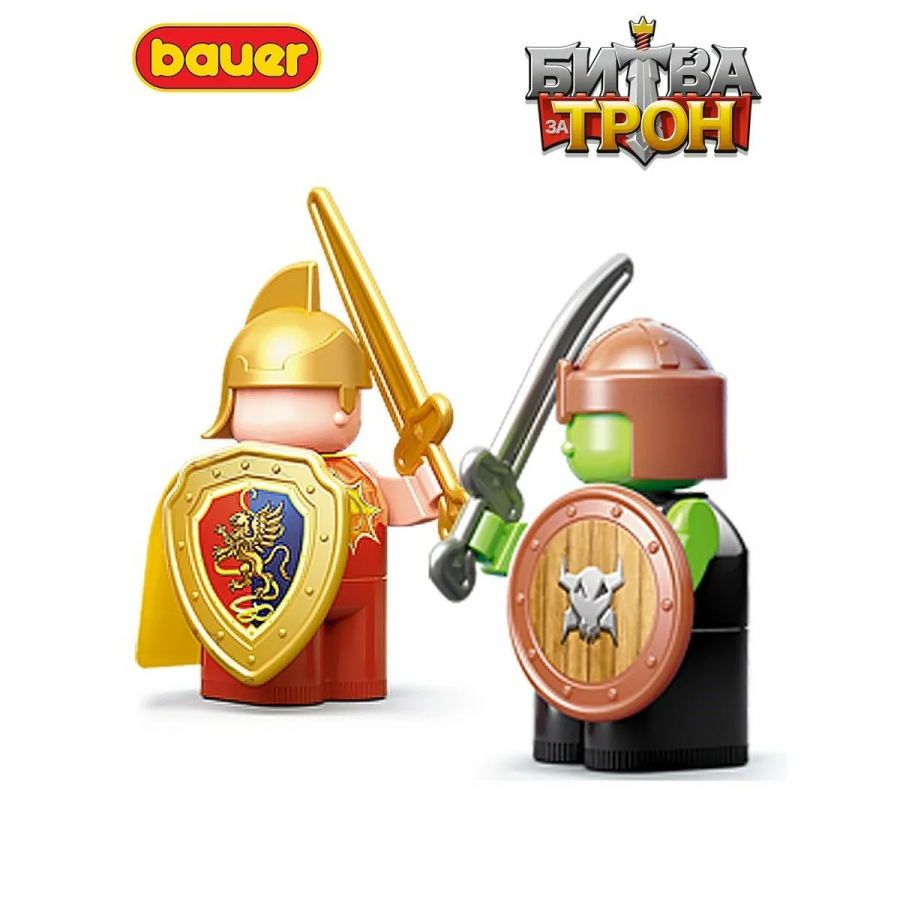 Конструктор "Битва за трон" набор с катапультой, пушкой, крепостью и лучниками