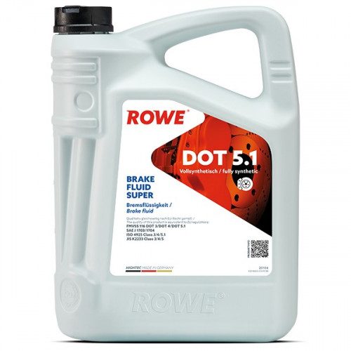 Rowe Hightec Brake FLuid Super DOT 5.1, 5л