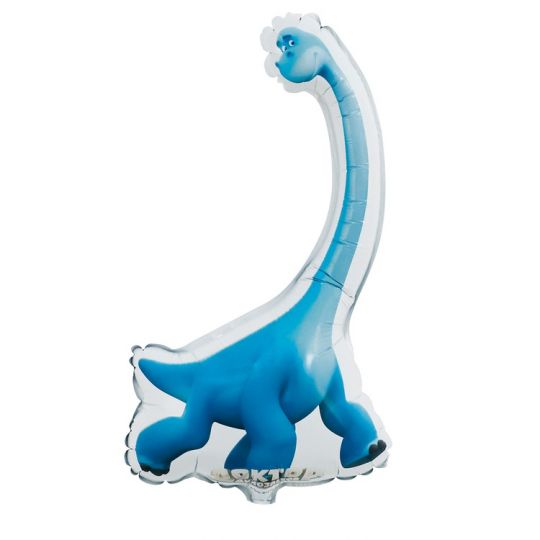 Бронхи Доктор Динозавров шар малый фигурный фольгированный на палочке