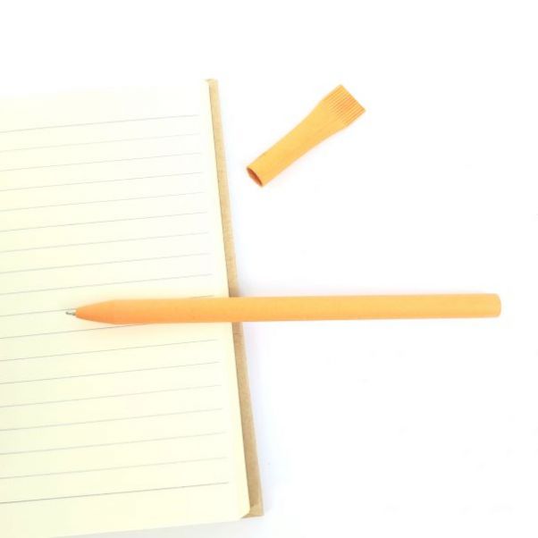 Картонные ручки My Pen оранжевые