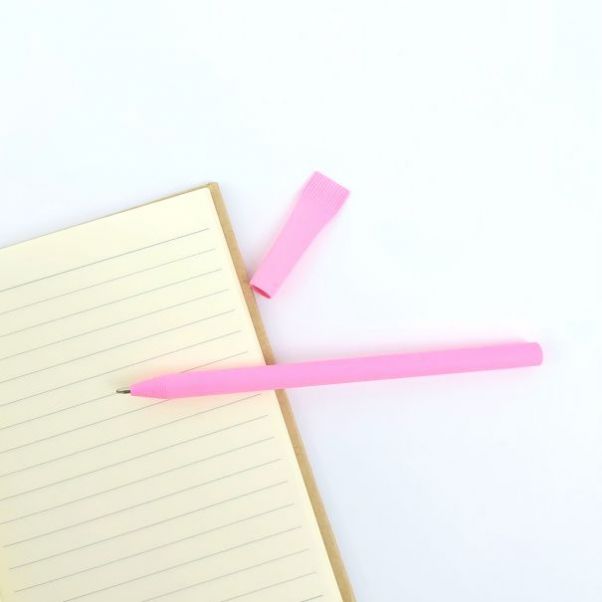 Картонные ручки My Pen розовые