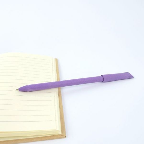 Картонные ручки My Pen фиолетовые