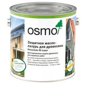 Масло для Террас 0.75л Osmo Anti-Rutsch Terrassen-Ol с Антискользящим Эффектом, Бесцветное, Шелковисто-Матовое