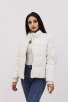 Демисезонная куртка весна-осень+шарф в подарок 8005 [белый]