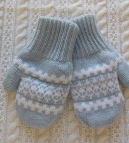 Варежки хб подкл. Бесшовные,  (арт. 20037опш)