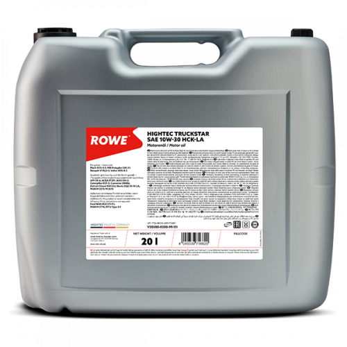 Rowe Hightec Truckstar 10W-30 HCK-LA, 20л
