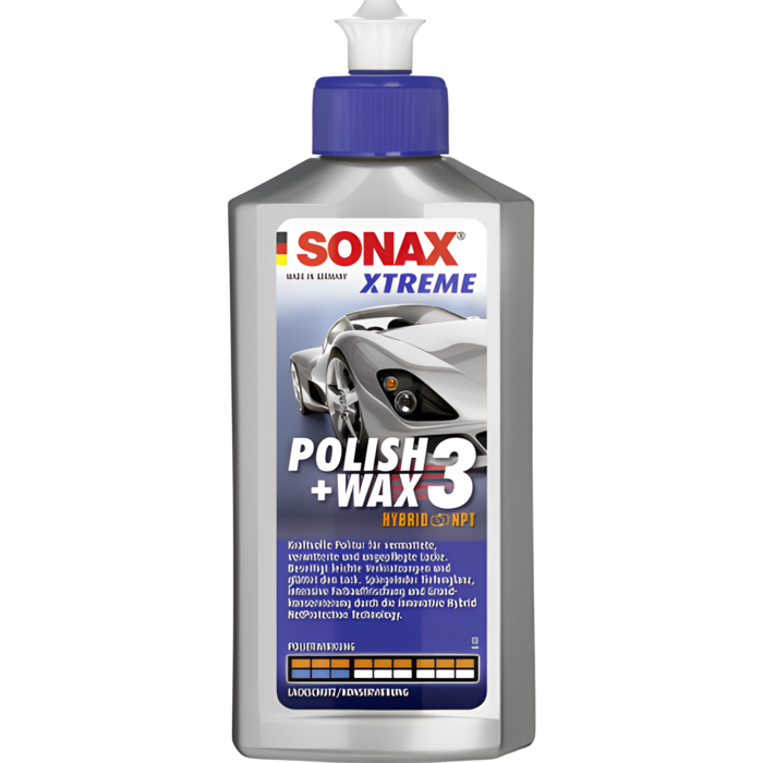 Sonax Xtreme Полироль №3 NanoPro для поврежденных покрытий 0,25л.