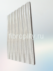 Рельефные фиброцементные панели фактура Волна