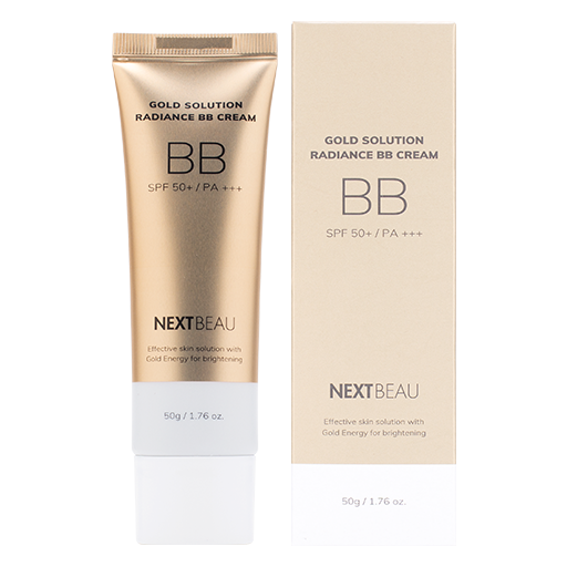 Освежающий ББ крем с золотом 01 Светло-бежевый, 50г, NEXTBEAU