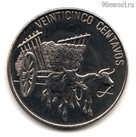Доминикана 25 сентаво 1991