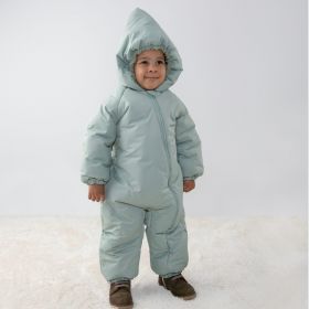 Комбинезон "Домовичок-2", открытый, зимний, полынь