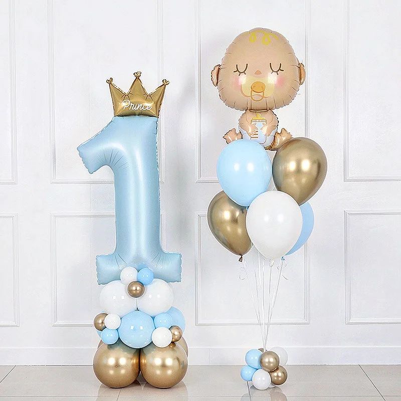 Сет Маленький принц из шаров с гелием и воздухом